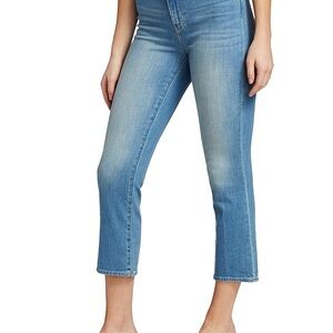L’AGENCE Nadia Straight Cropped Jeans